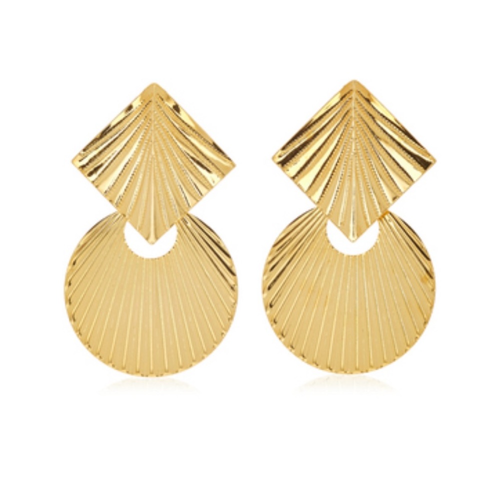 Jennifer Behr Giovanna Gold Earrings